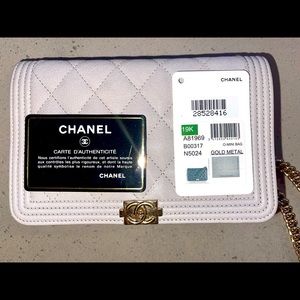 COPY - Authentic Chanel Light Gray Mini Bag